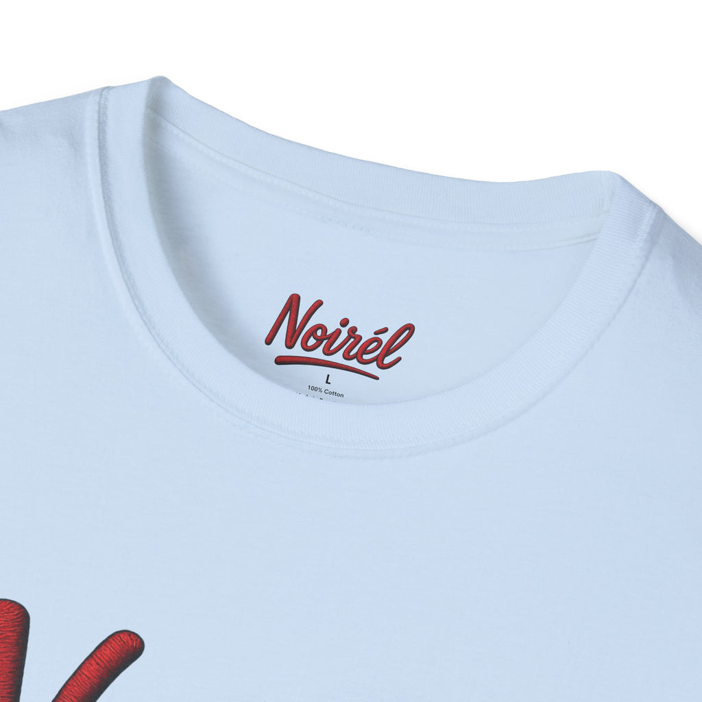NOIRÉL T-Shirt – Red Script Print