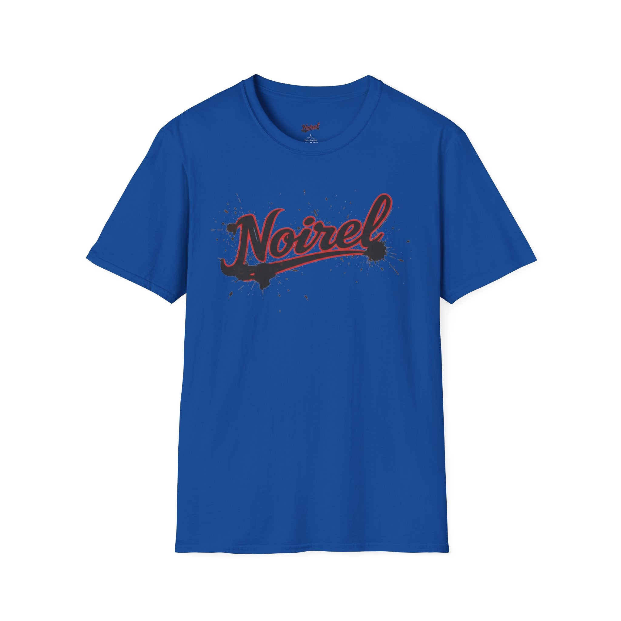 Noirel Script T-Shirt – Retro Brush Logo Tee