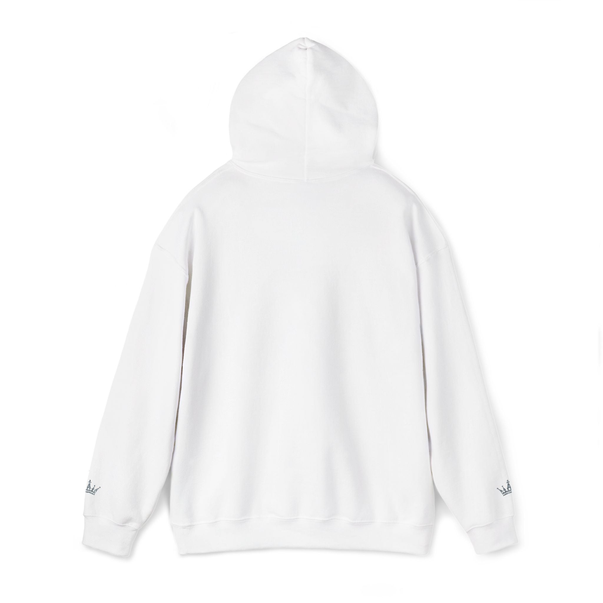 NOIRÉL Script Hoodie – Hellblau gesticktes Logo