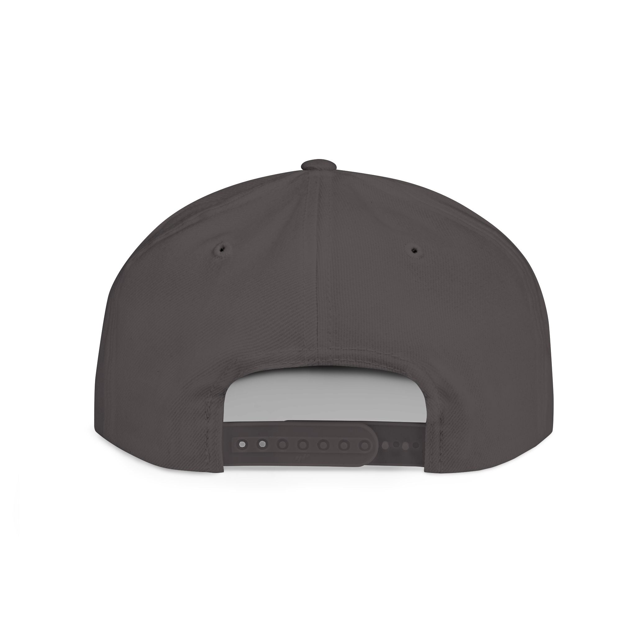 Snapback Hat — Noirél Embroidered Flat Bill Cap 
