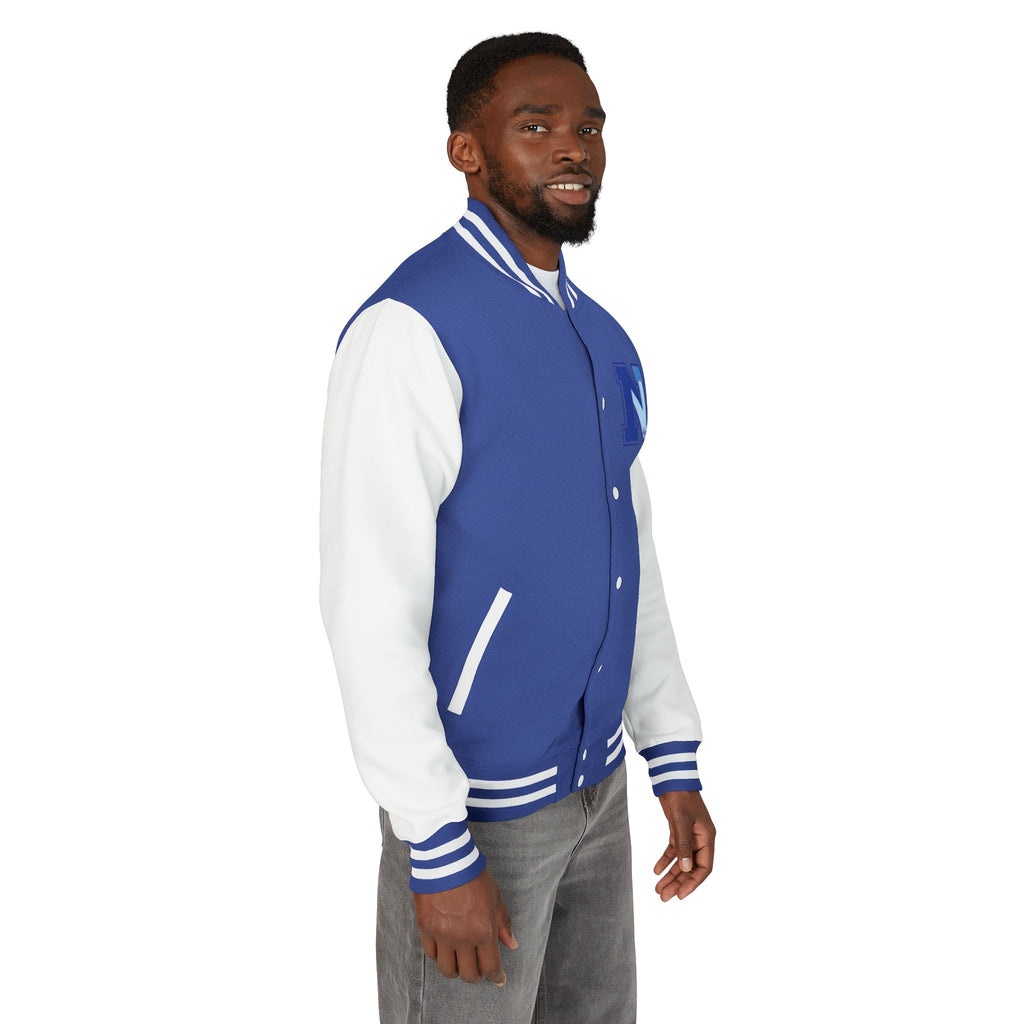 NOIRÉL Varsity Jacket – Blue White