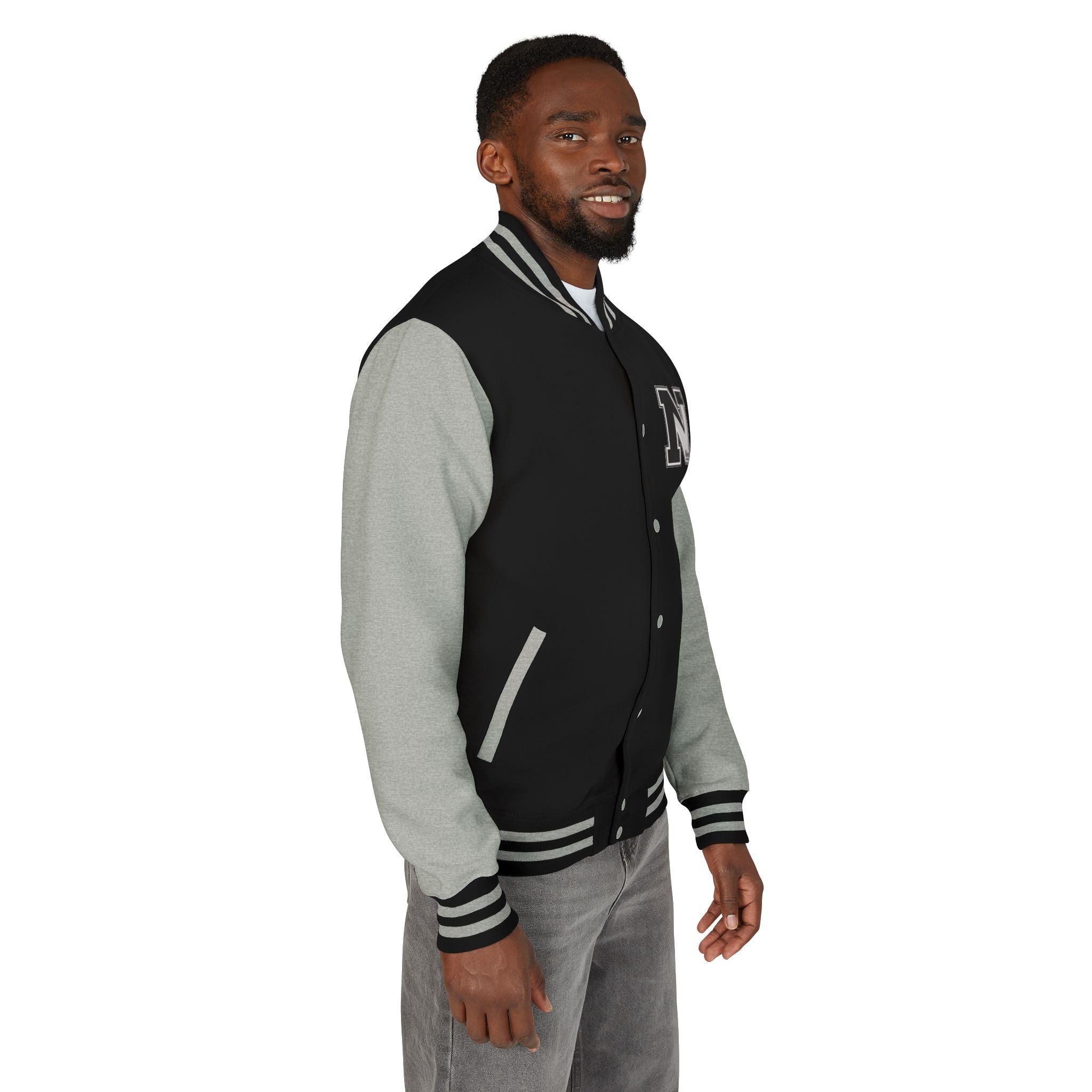 NOIRÉL Varsity Jacket – Behold Different