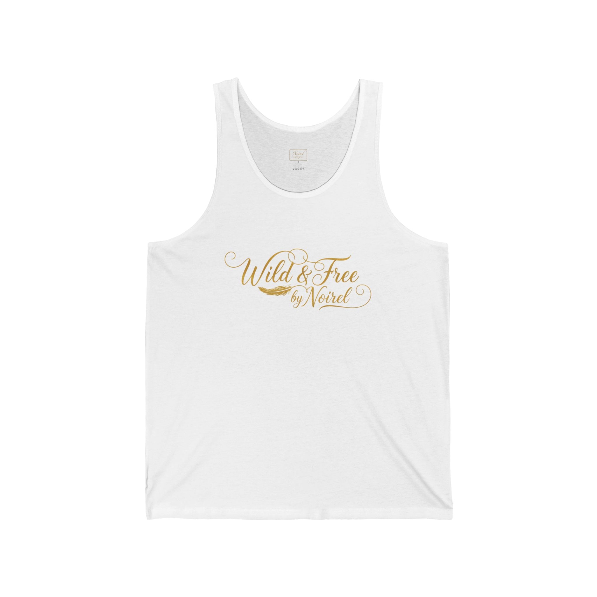 NOIRÉL Tank Top – Wild & Free Gold