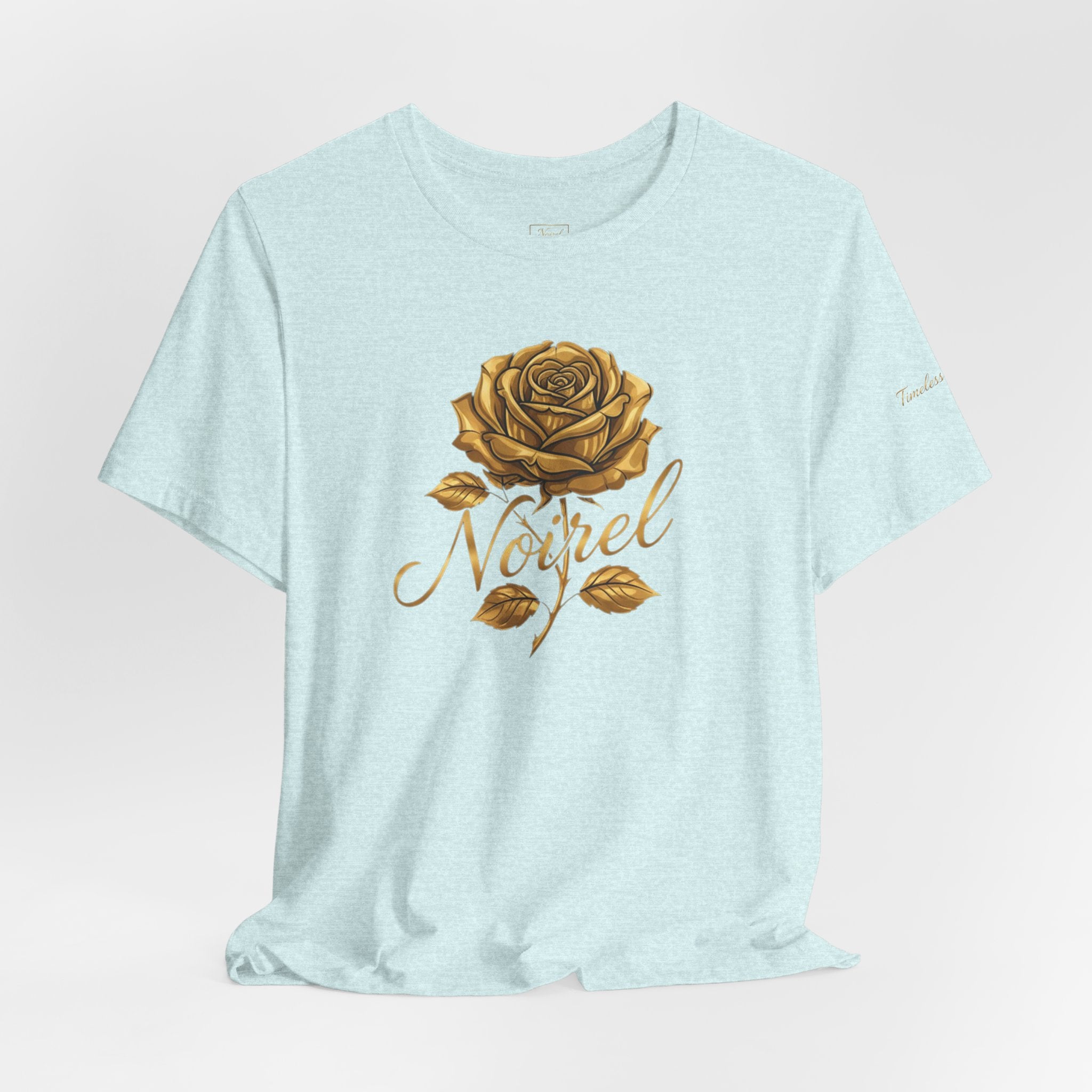 NOIRÉL T-Shirt – Gold Rose Angel