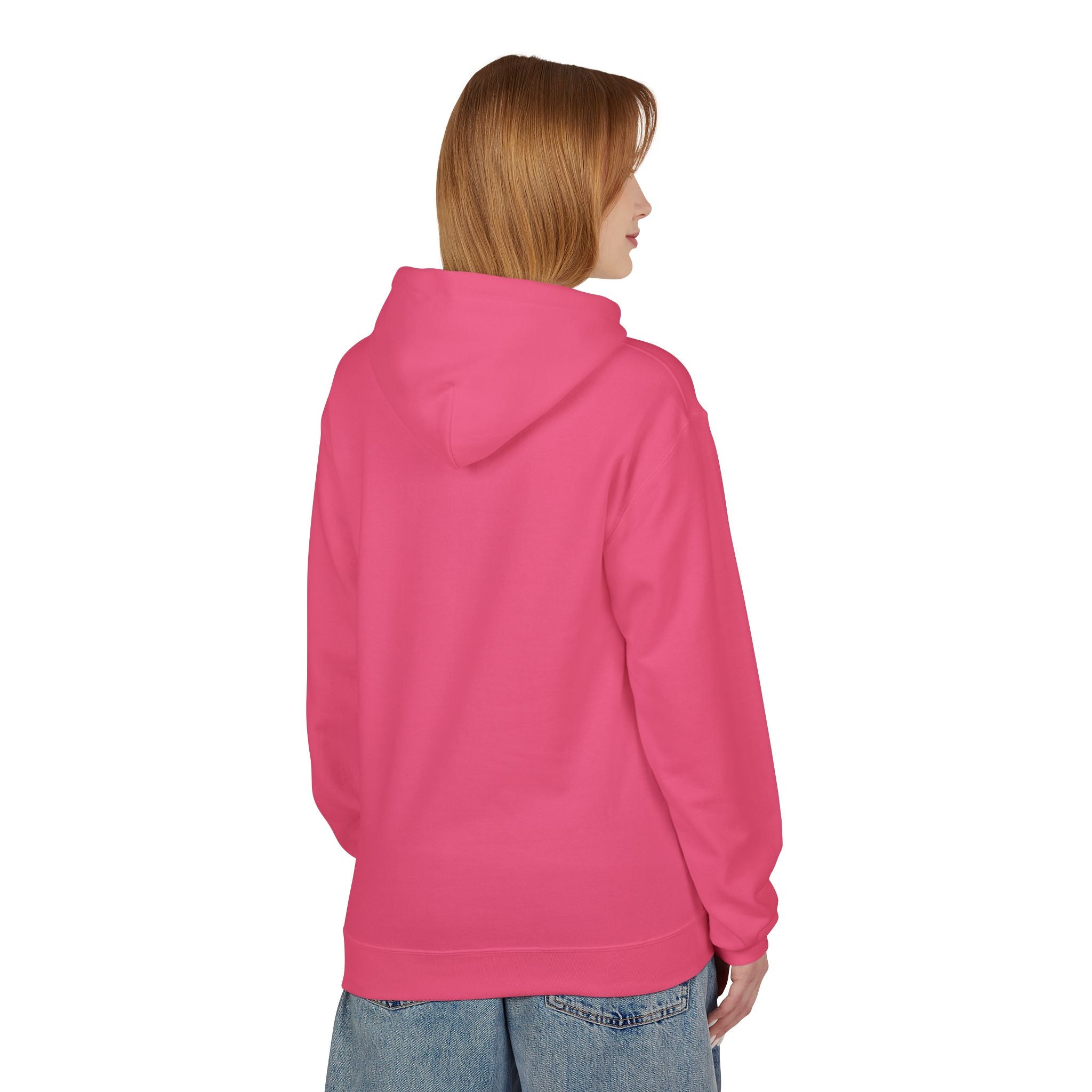 NOIREL Hoodie – white Script Print