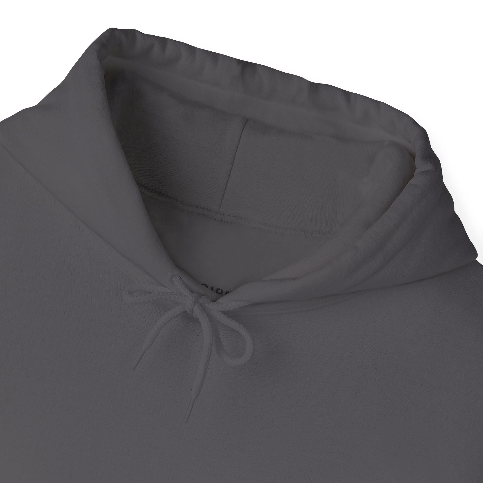 NOIRÉL Script Hoodie – Schwarz gesticktes Logo