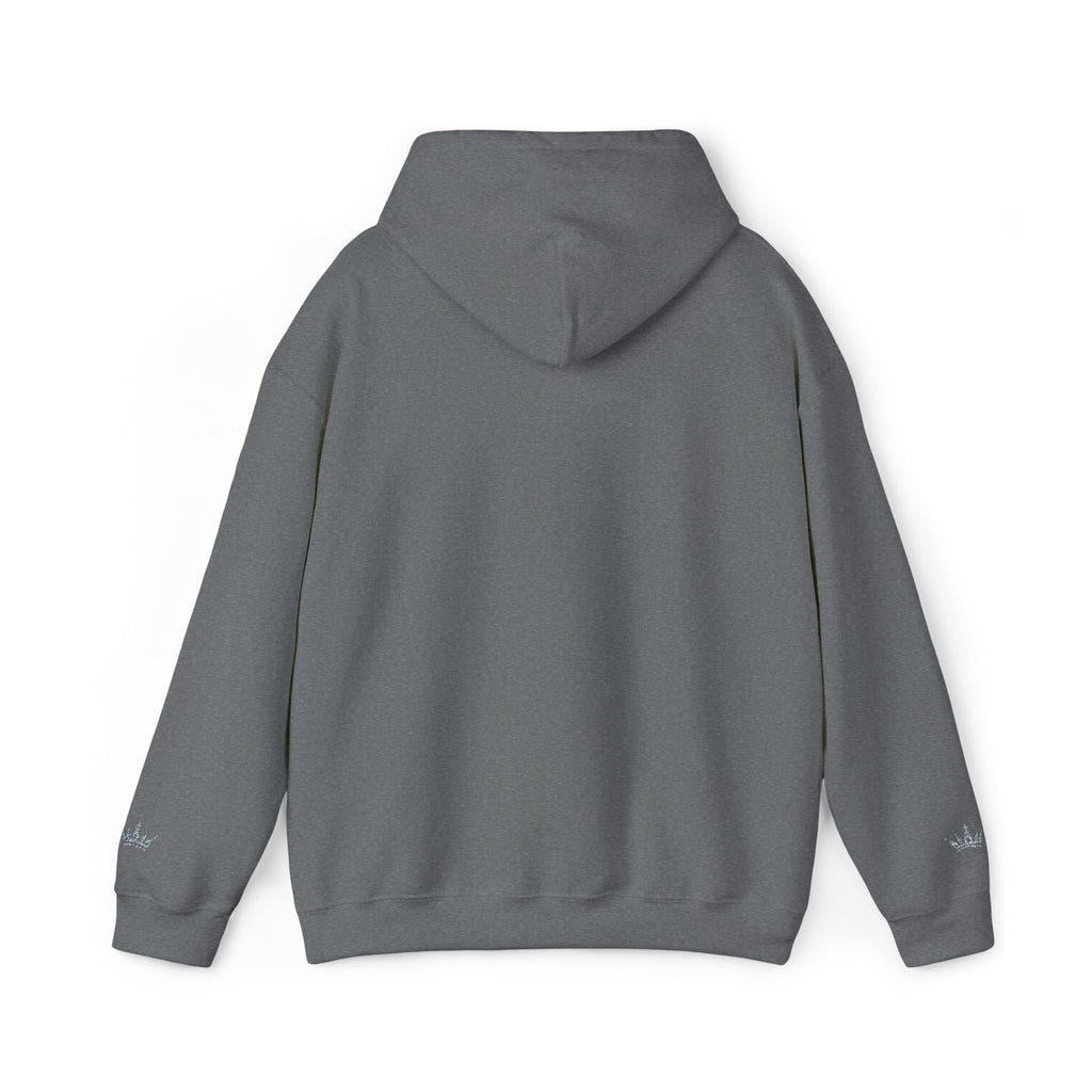 NOIRÉL Script Hoodie – Hellblau gesticktes Logo