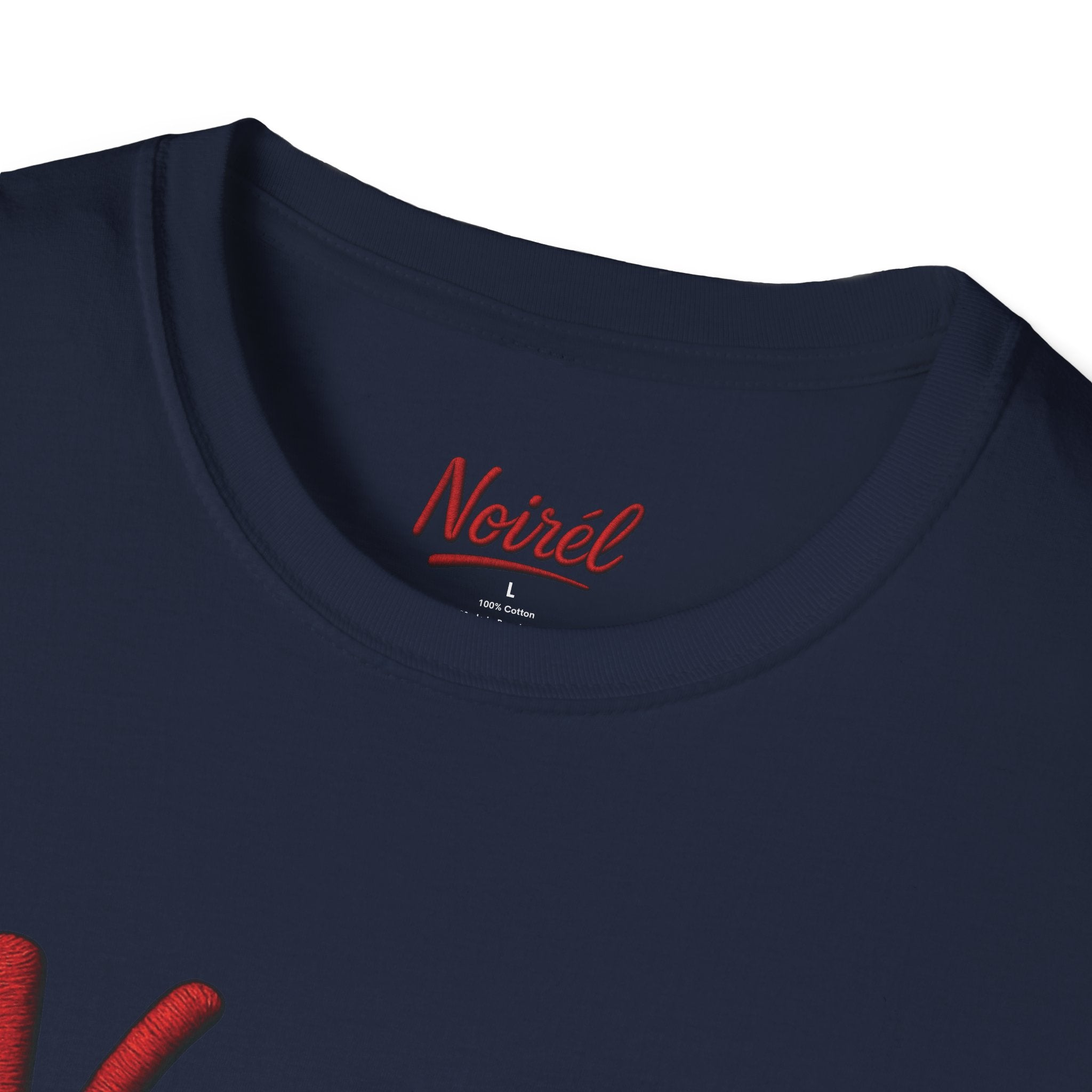 NOIRÉL T-Shirt – Red Script Print