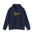 NOIRÉL Script Hoodie – Gold gesticktes Logo