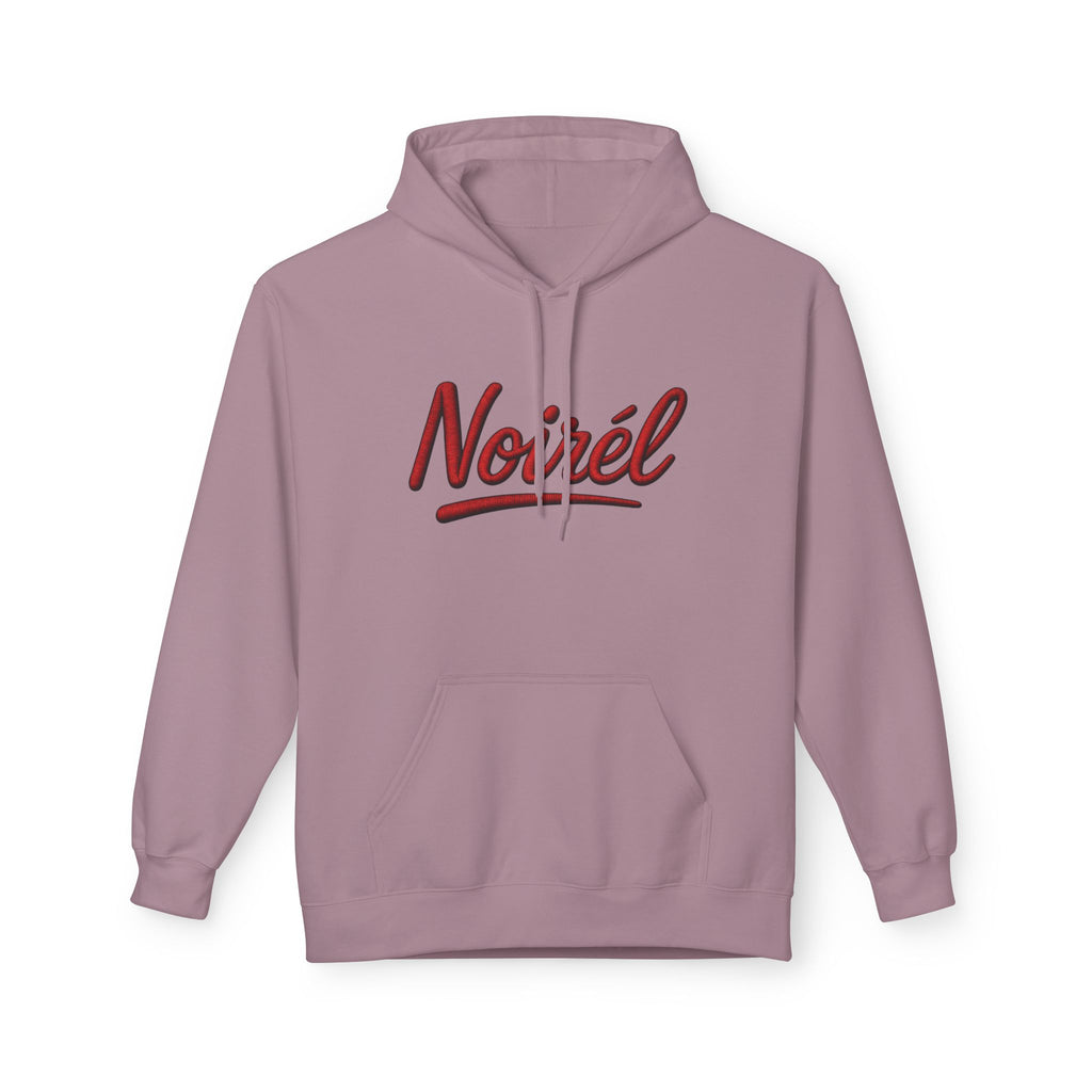 NOIRÉL Hoodie – Script Logo Red Print