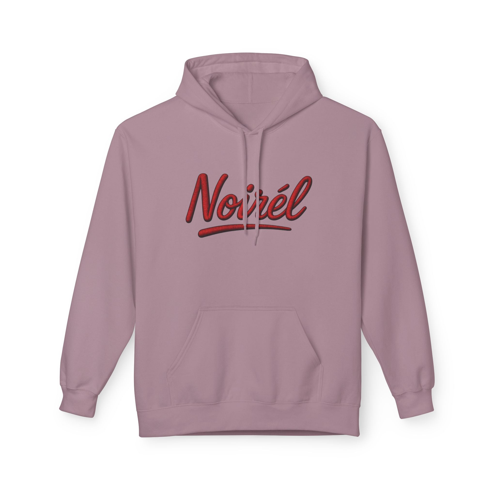 NOIRÉL Hoodie – Script Logo Red Print