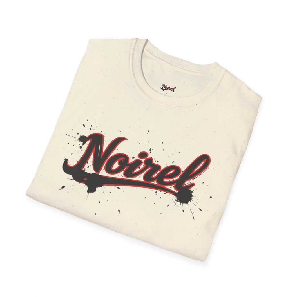 Noirel Script T-Shirt – Retro Brush Logo Tee