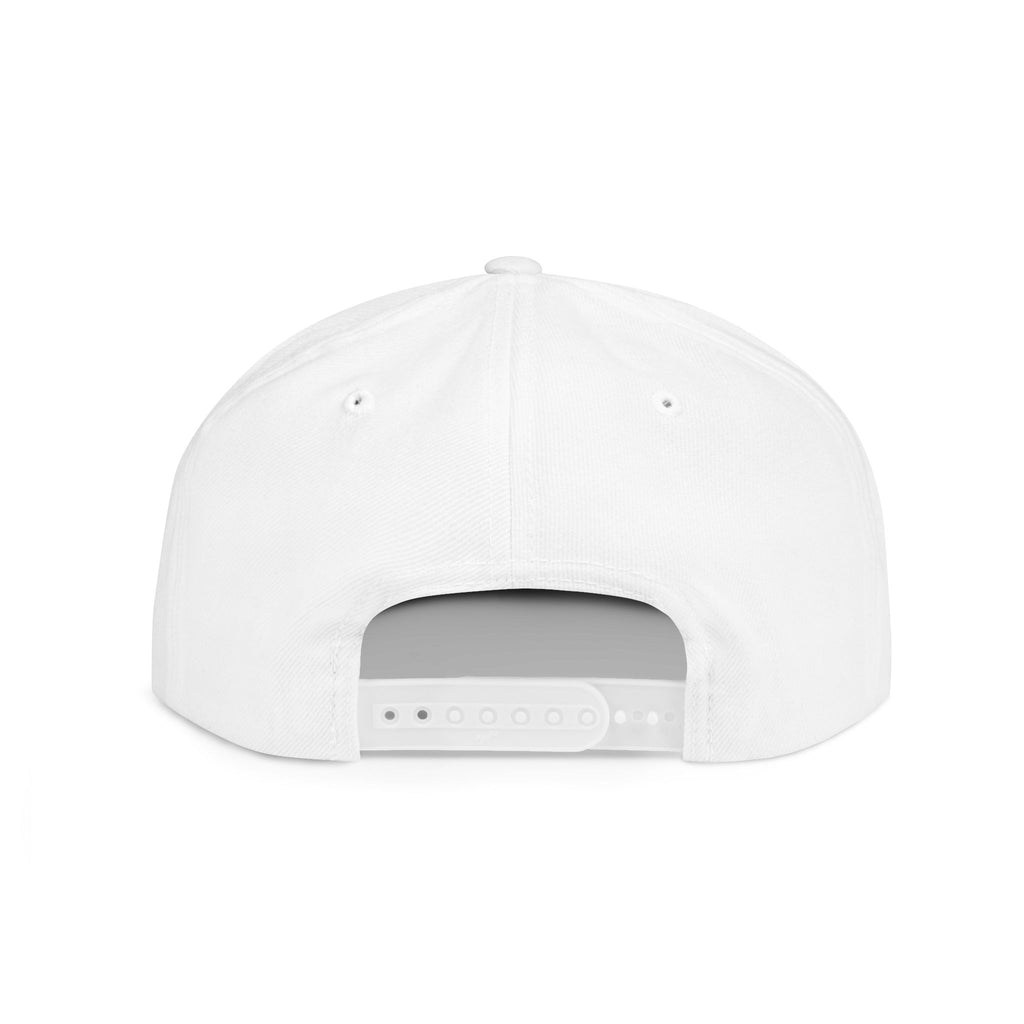 Snapback Hat — Noirél Embroidered Flat Bill Cap 