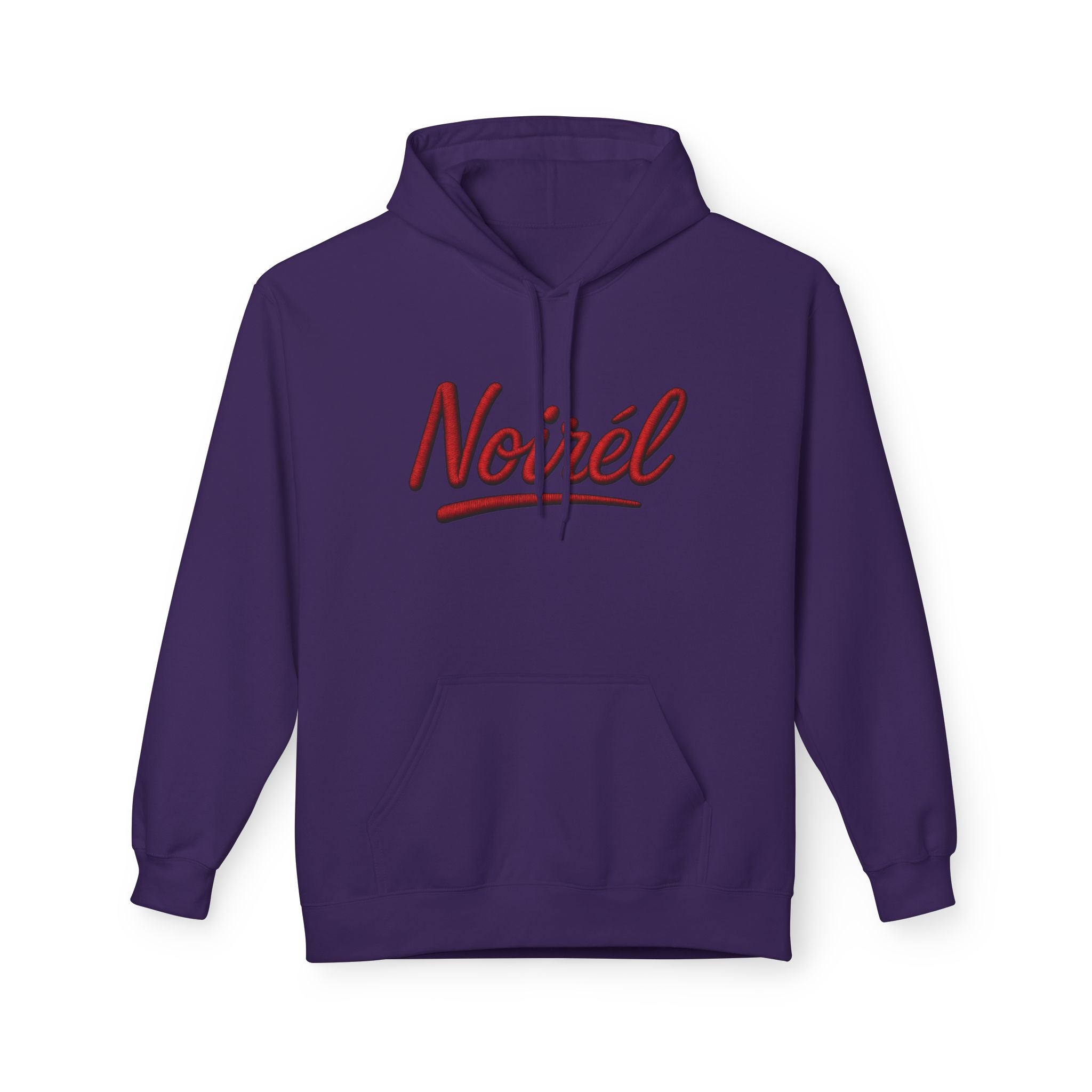 NOIRÉL Hoodie – Script Logo Red Print
