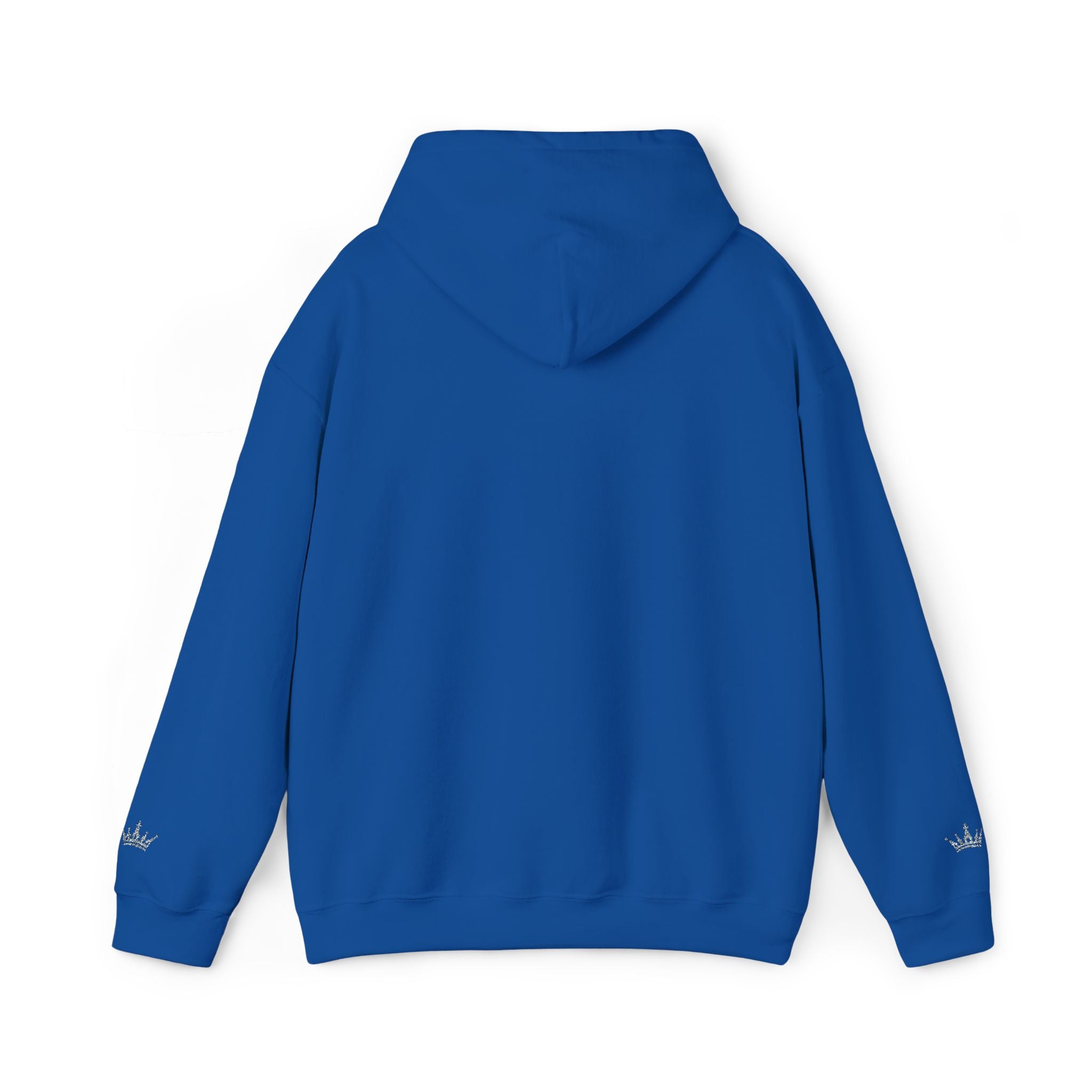 NOIRÉL Script Hoodie – Hellblau gesticktes Logo