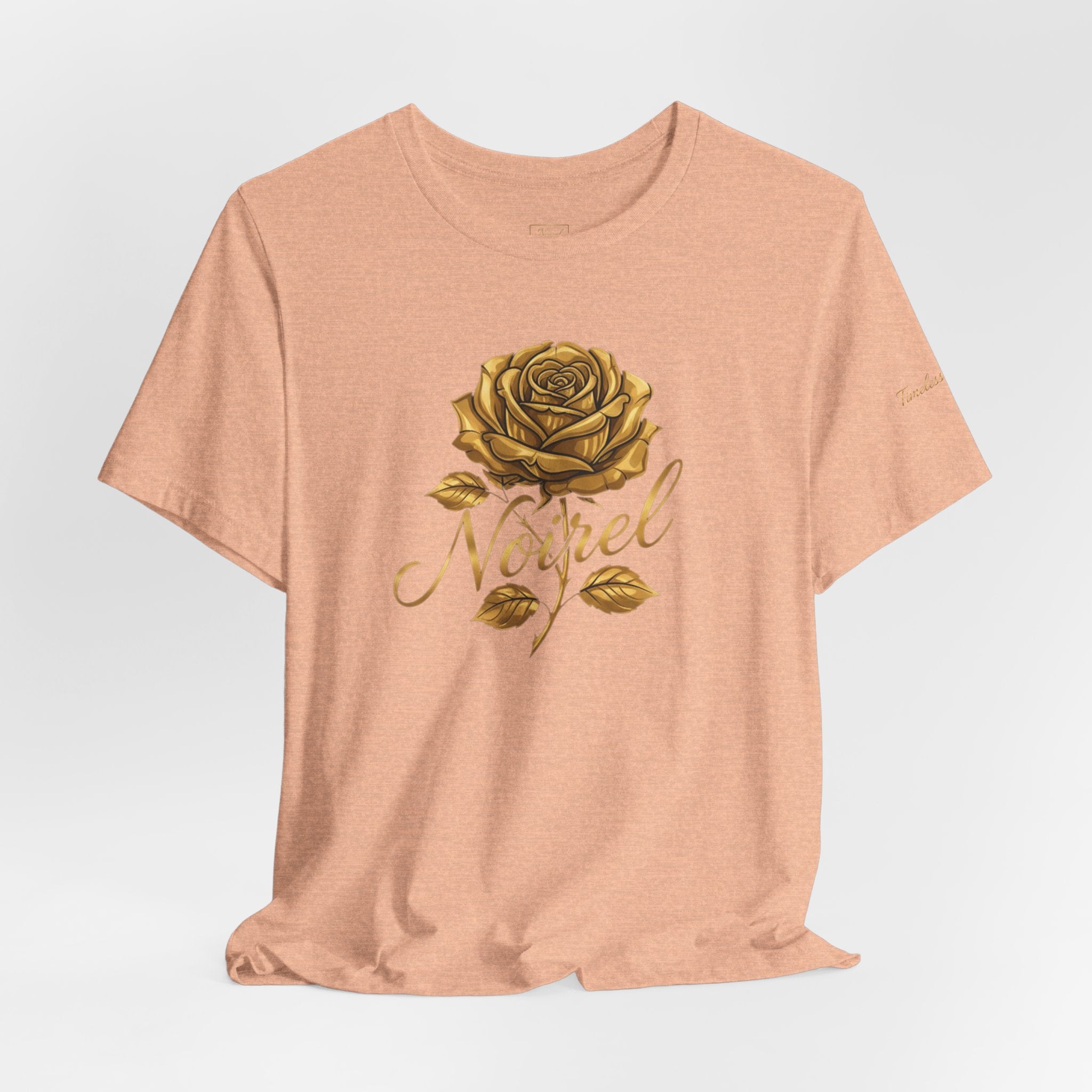 NOIRÉL T-Shirt – Gold Rose Angel