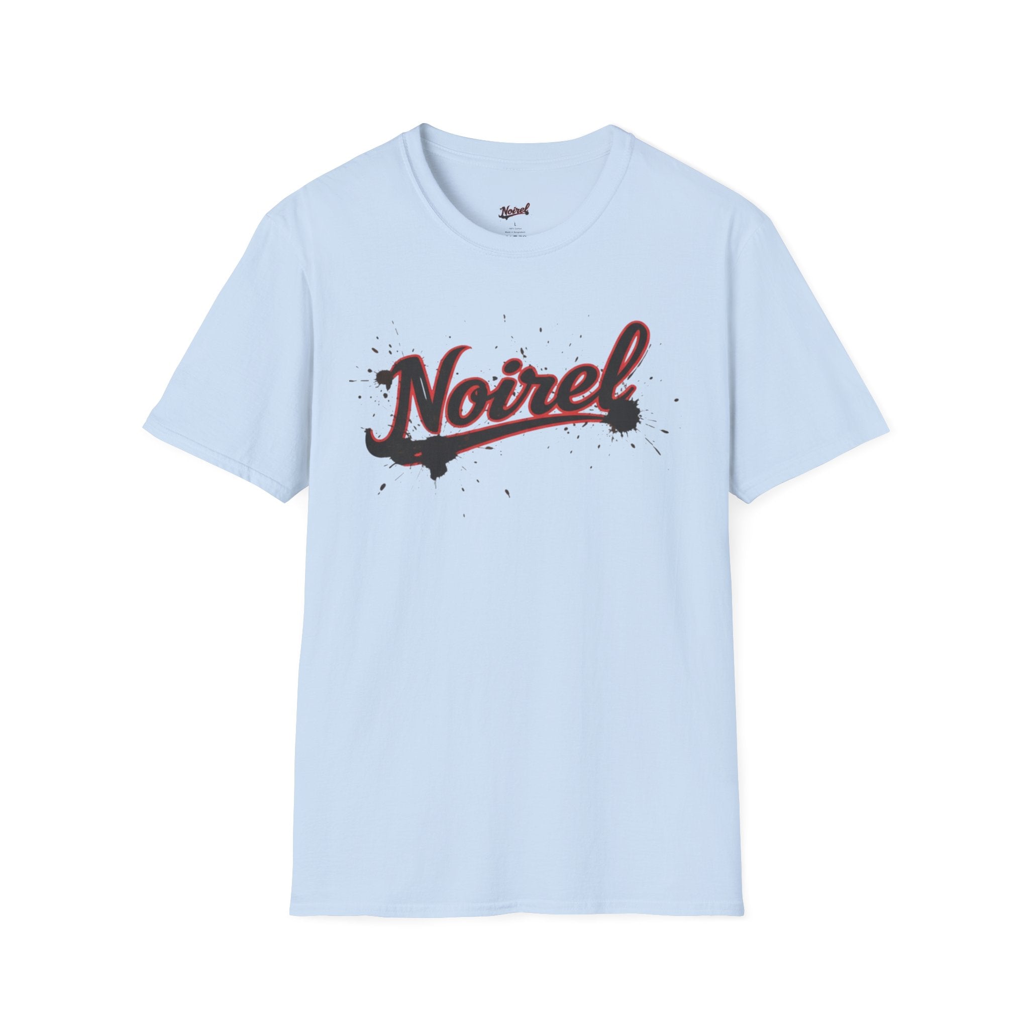 Noirel Script T-Shirt – Retro Brush Logo Tee