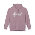 NOIREL Hoodie – white Script Print
