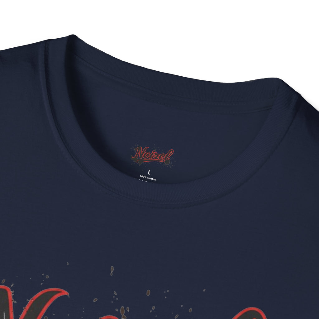 Noirel Script T-Shirt – Retro Brush Logo Tee