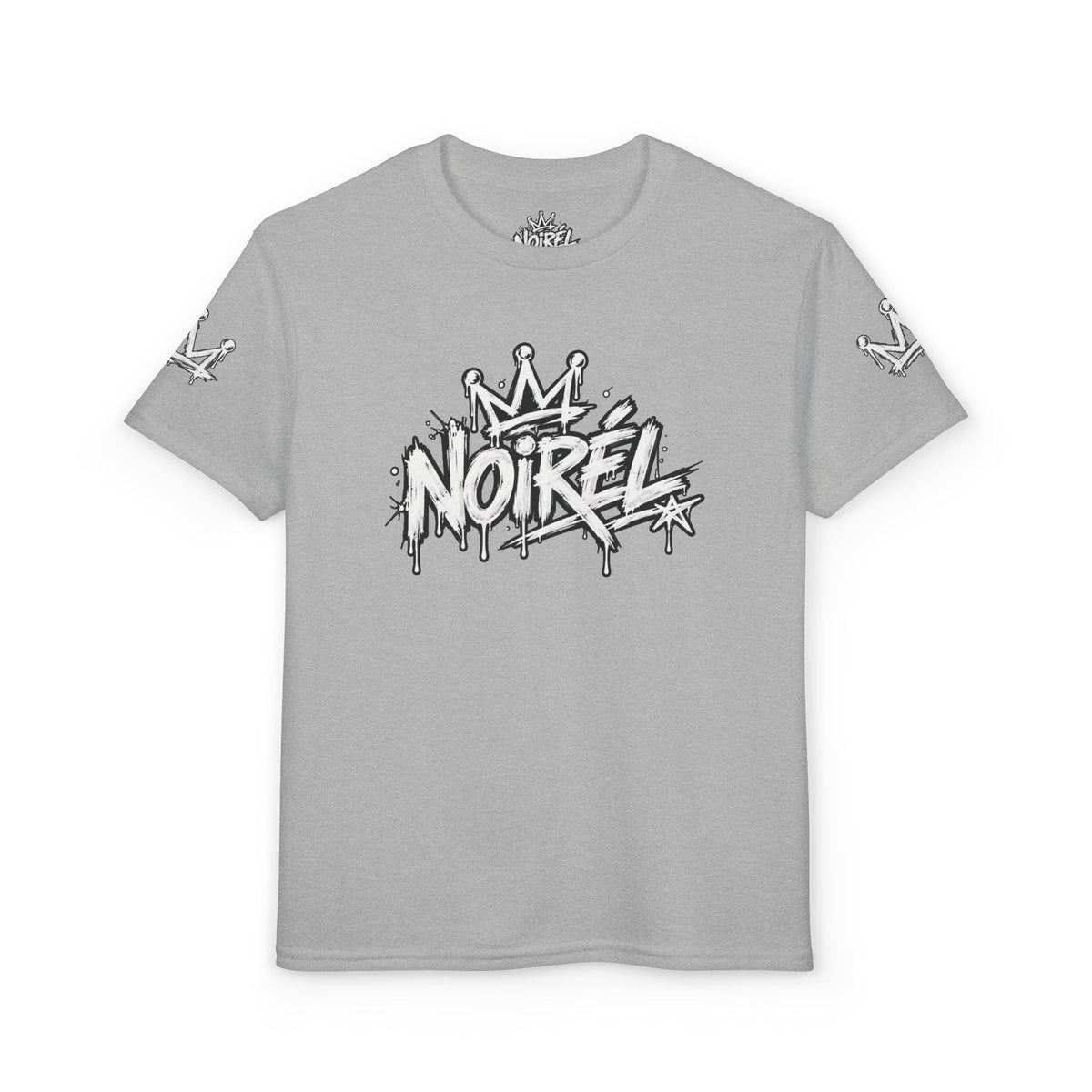 Noirel Kinder T-Shirt – „Graffiti Crown“ Urban Streetwear Tee