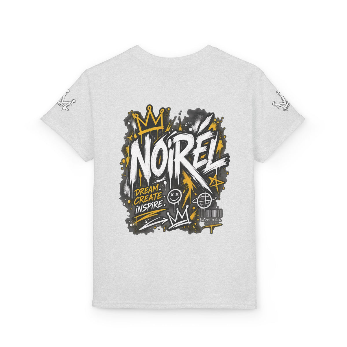 Noirel Kinder T-Shirt – „Graffiti Crown“ Urban Streetwear Tee