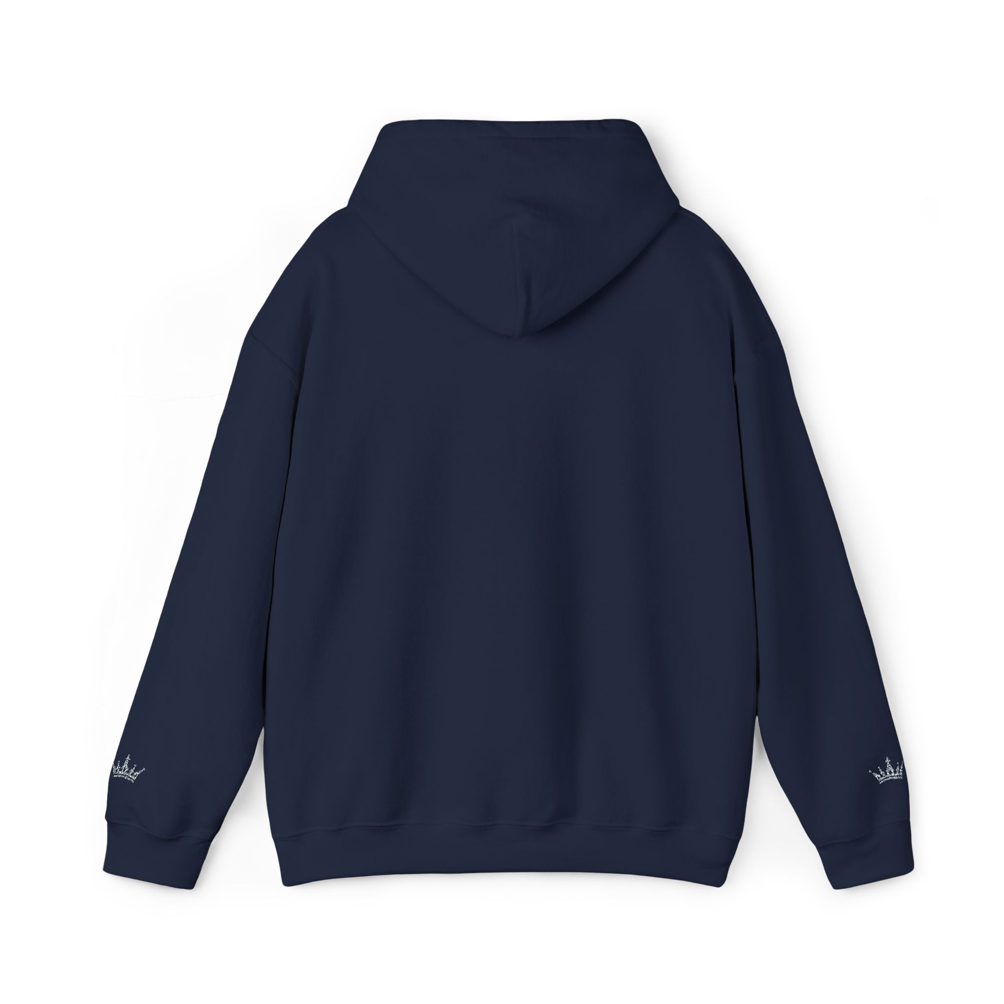 NOIRÉL Script Hoodie – Hellblau gesticktes Logo