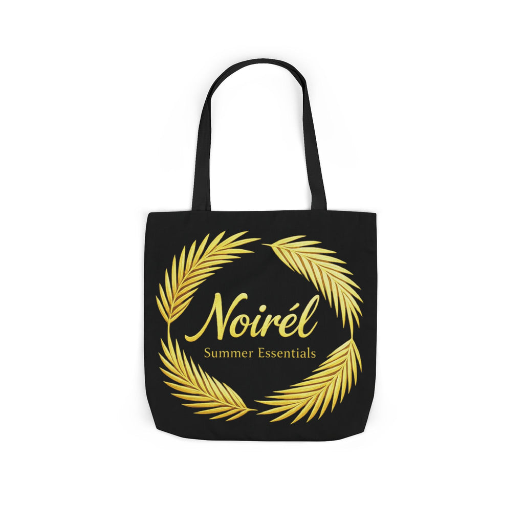 Tote Bag — Noirel 'Summer Essentials' Gold Palm Wreath Canvas Tote