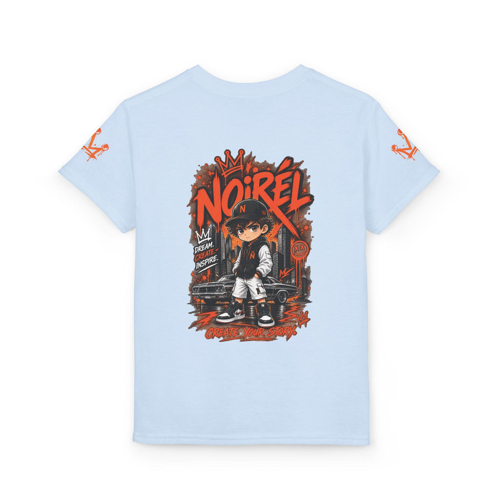 Noirel Kinder T-Shirt – Urban Graffiti Anime Tee