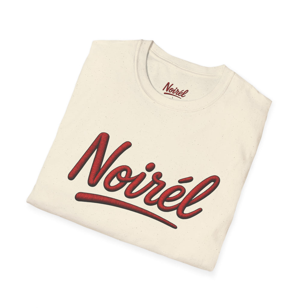 NOIRÉL T-Shirt – Red Script Print