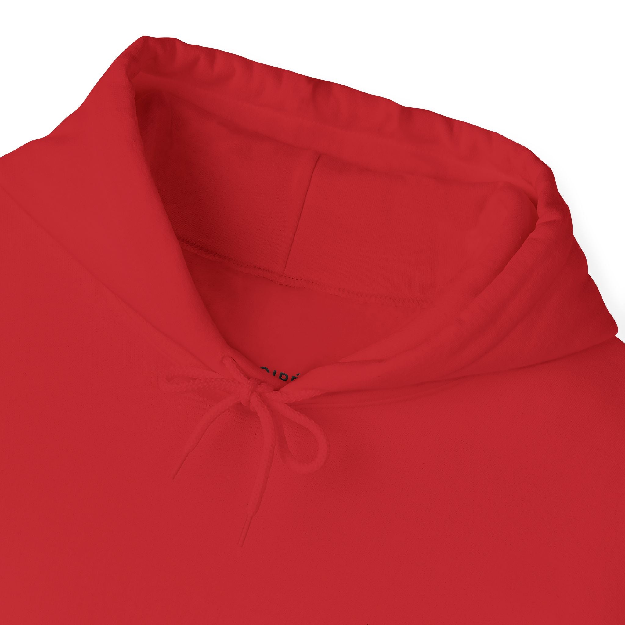 NOIRÉL Script Hoodie – Schwarz gesticktes Logo
