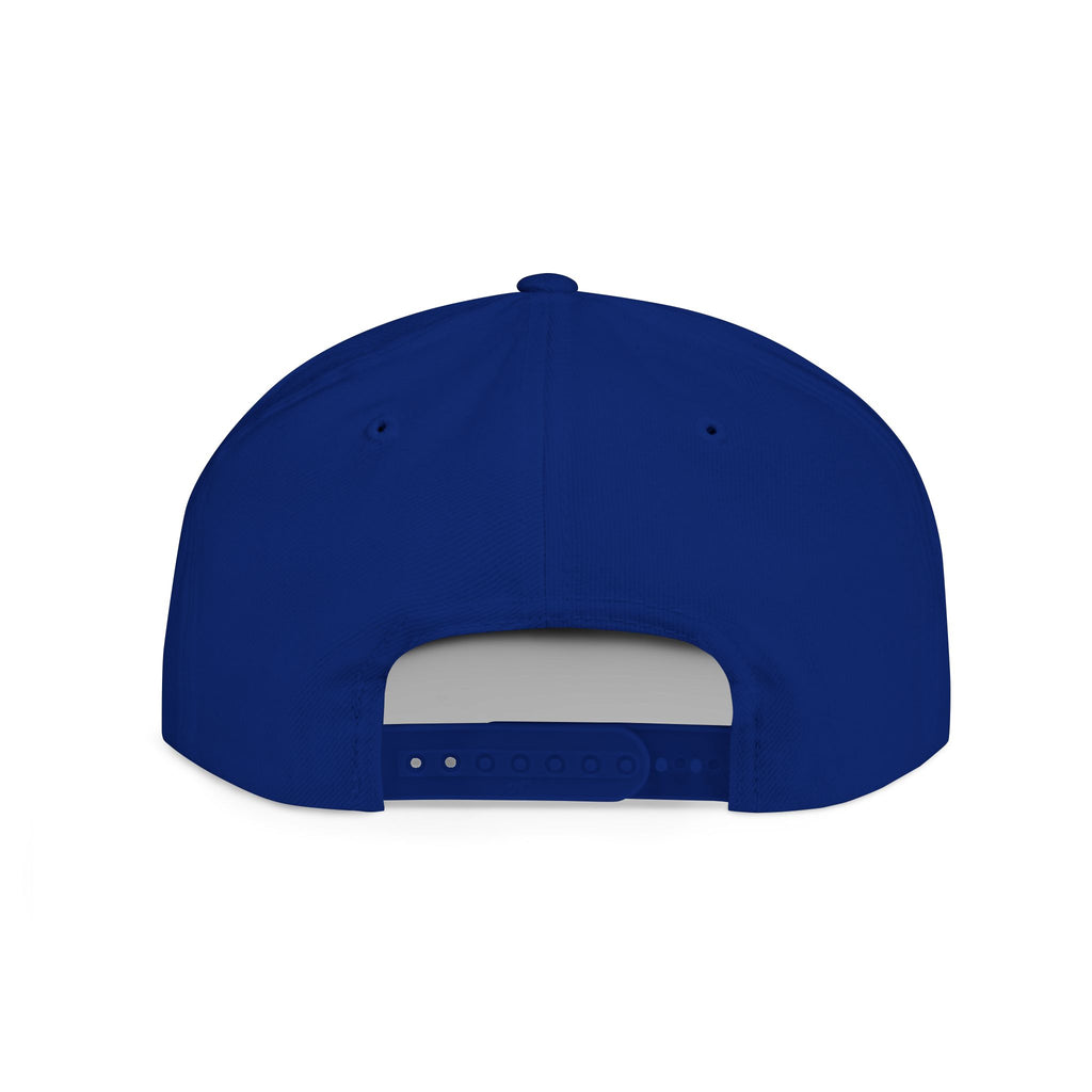 Snapback Hat — 'Nohel' Script Flat-Bill Baseball Cap 