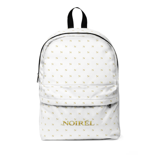 NOIRÉL Backpack – White Gold Luxe