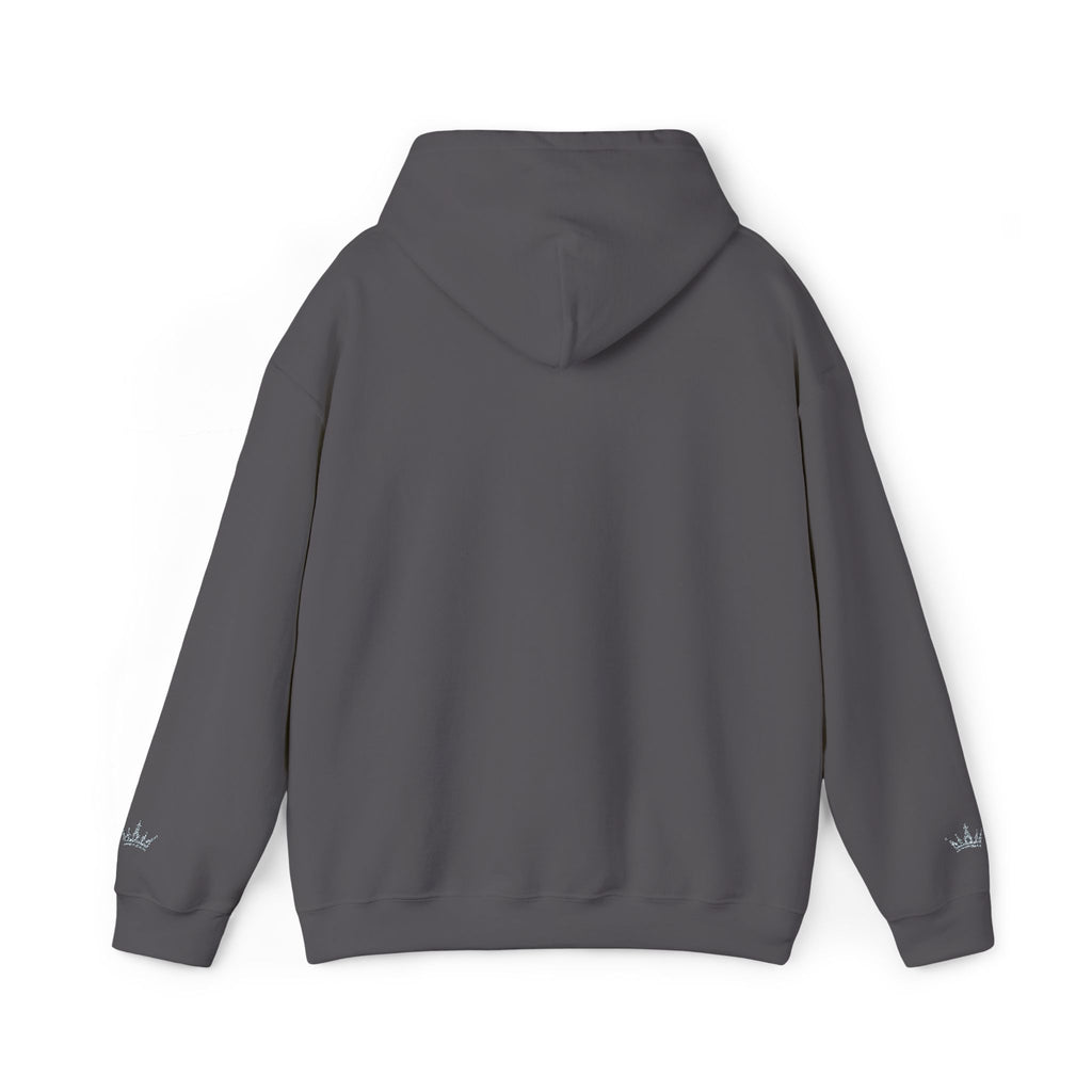 NOIRÉL Script Hoodie – Hellblau gesticktes Logo