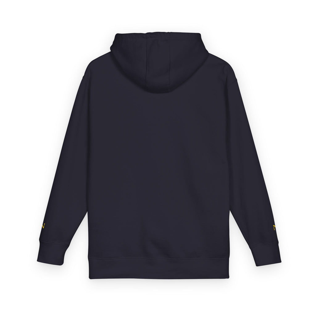 NOIRÉL Crown Royalty Hoodie – Black Fleece mit Gold Crest