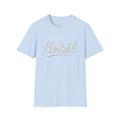 NOIRÉL T-Shirt – White Script Print