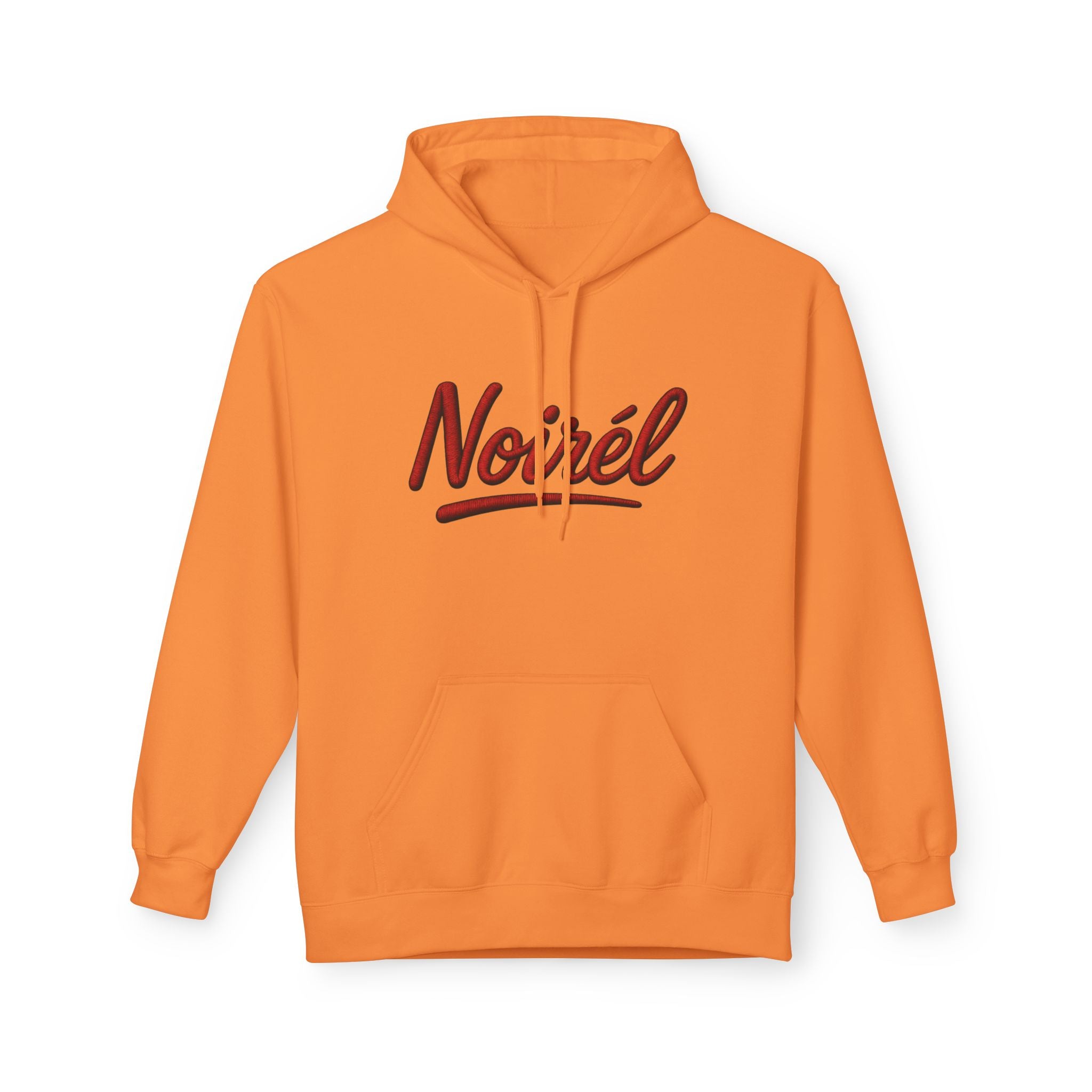 NOIRÉL Hoodie – Script Logo Red Print