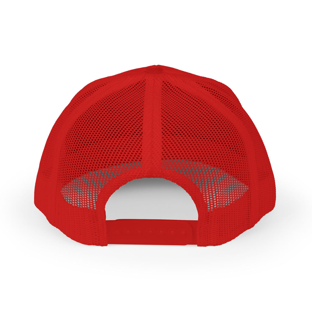 NOIRÉL Trucker Cap – Red Script