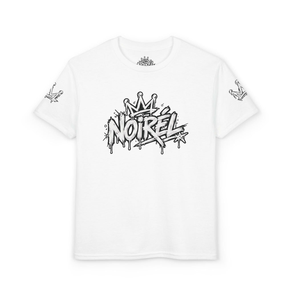 Noirel Kinder T-Shirt – „Graffiti Crown“ Urban Streetwear Tee