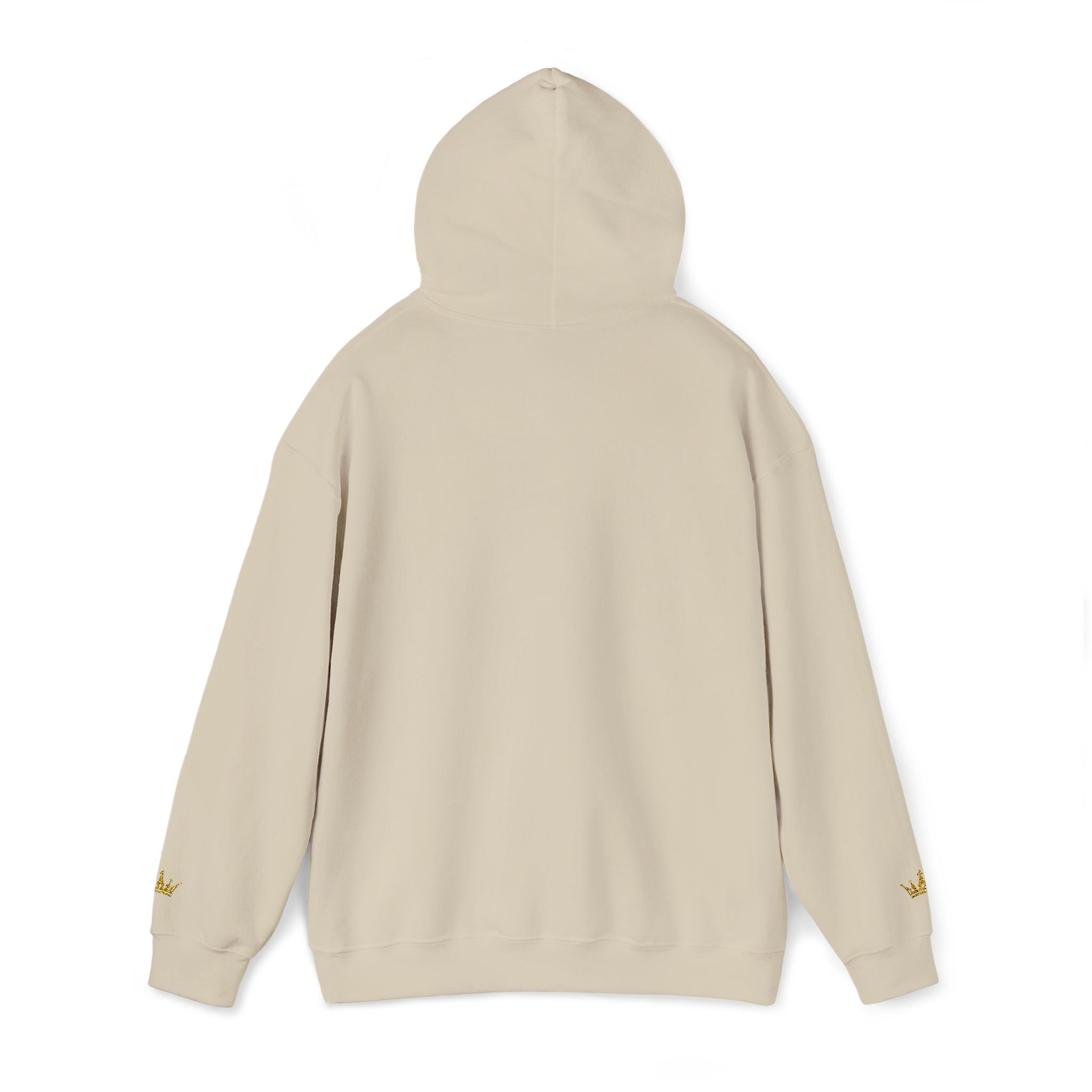 NOIRÉL Script Hoodie – Gold gesticktes Logo