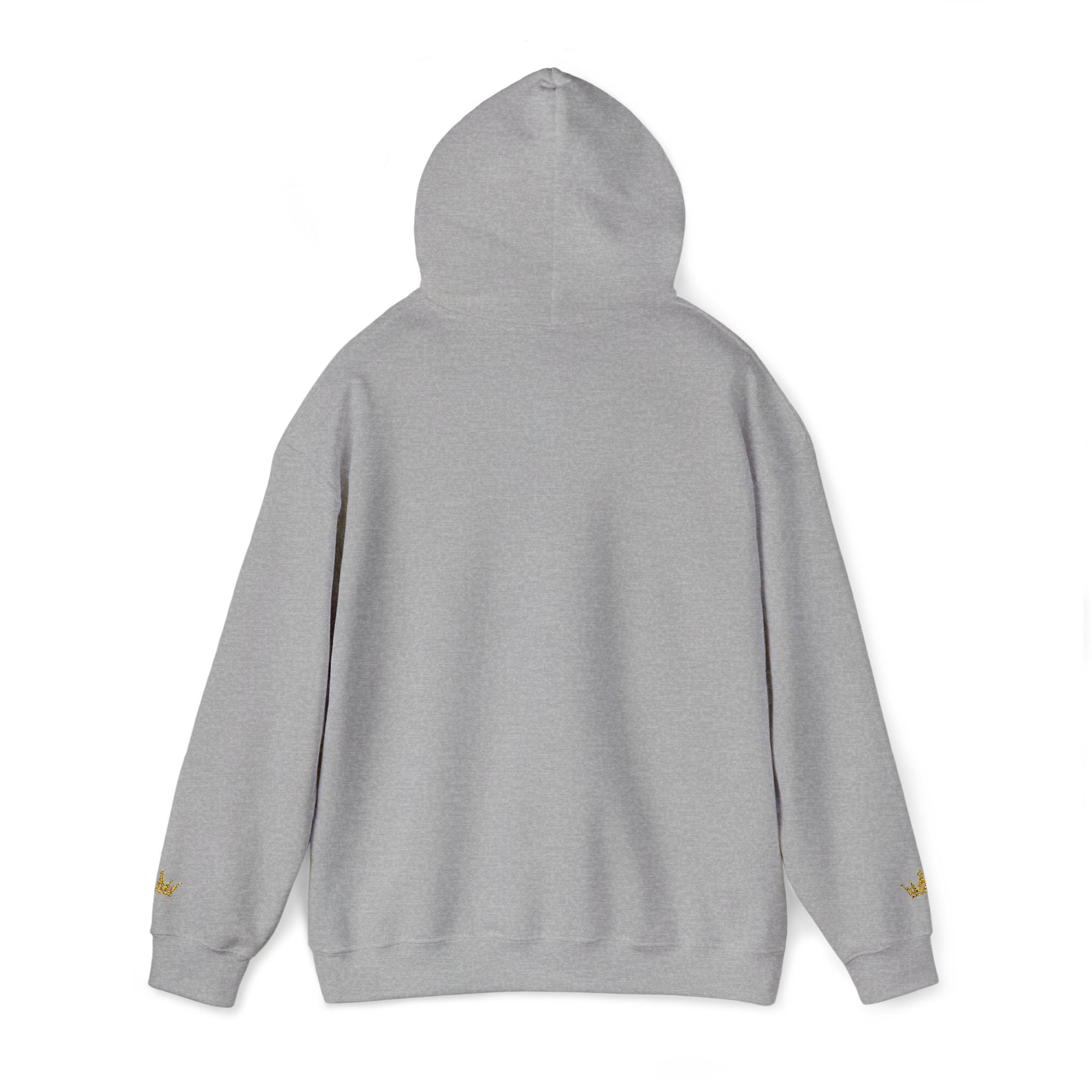 NOIRÉL Script Hoodie – Gold gesticktes Logo