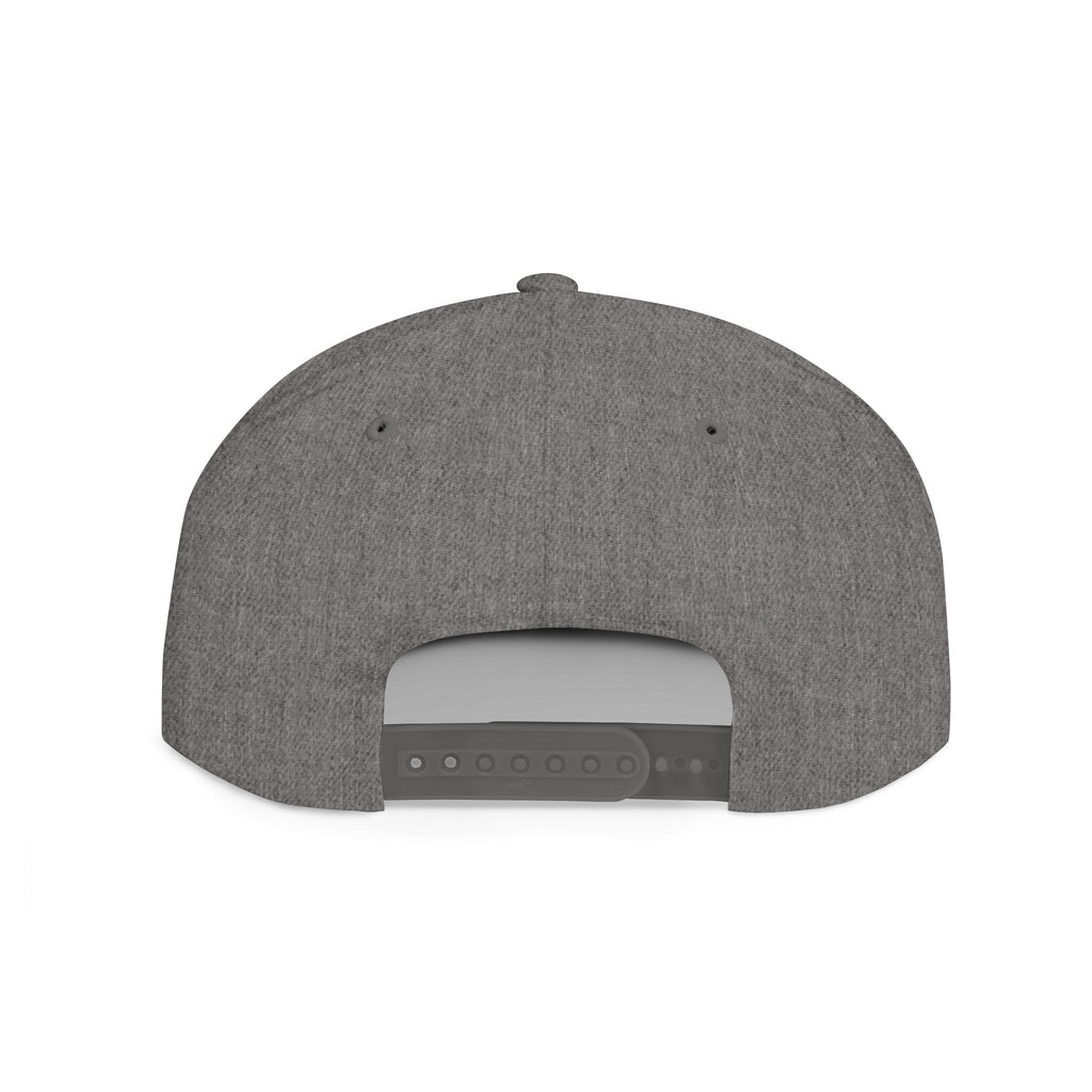 Snapback Hat — Noirél Embroidered Flat Bill Cap 