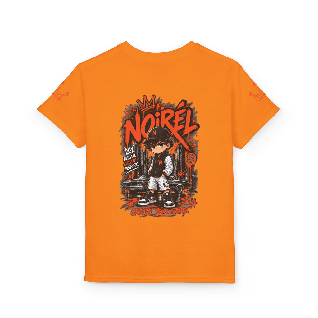 Noirel Kinder T-Shirt – Urban Graffiti Anime Tee