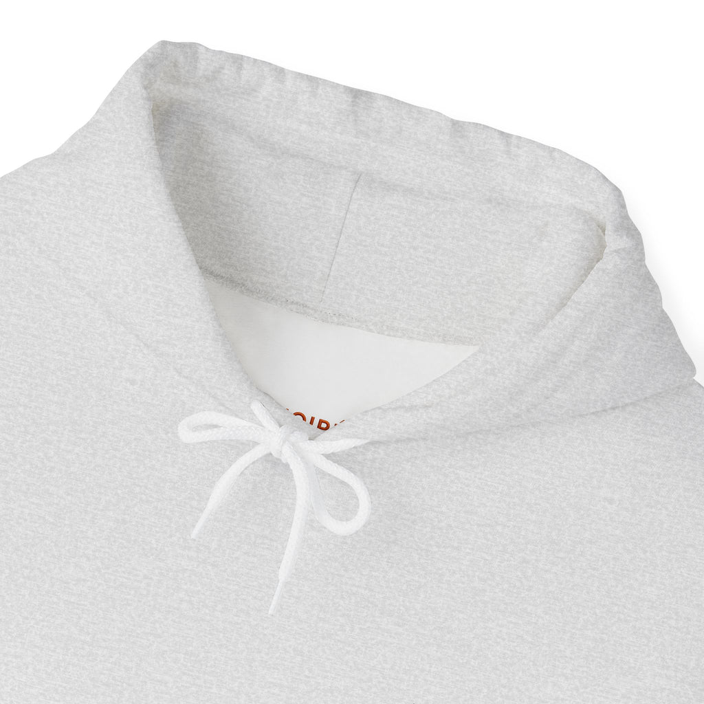 NOIRÉL Script Hoodie – Orange gesticktes Logo