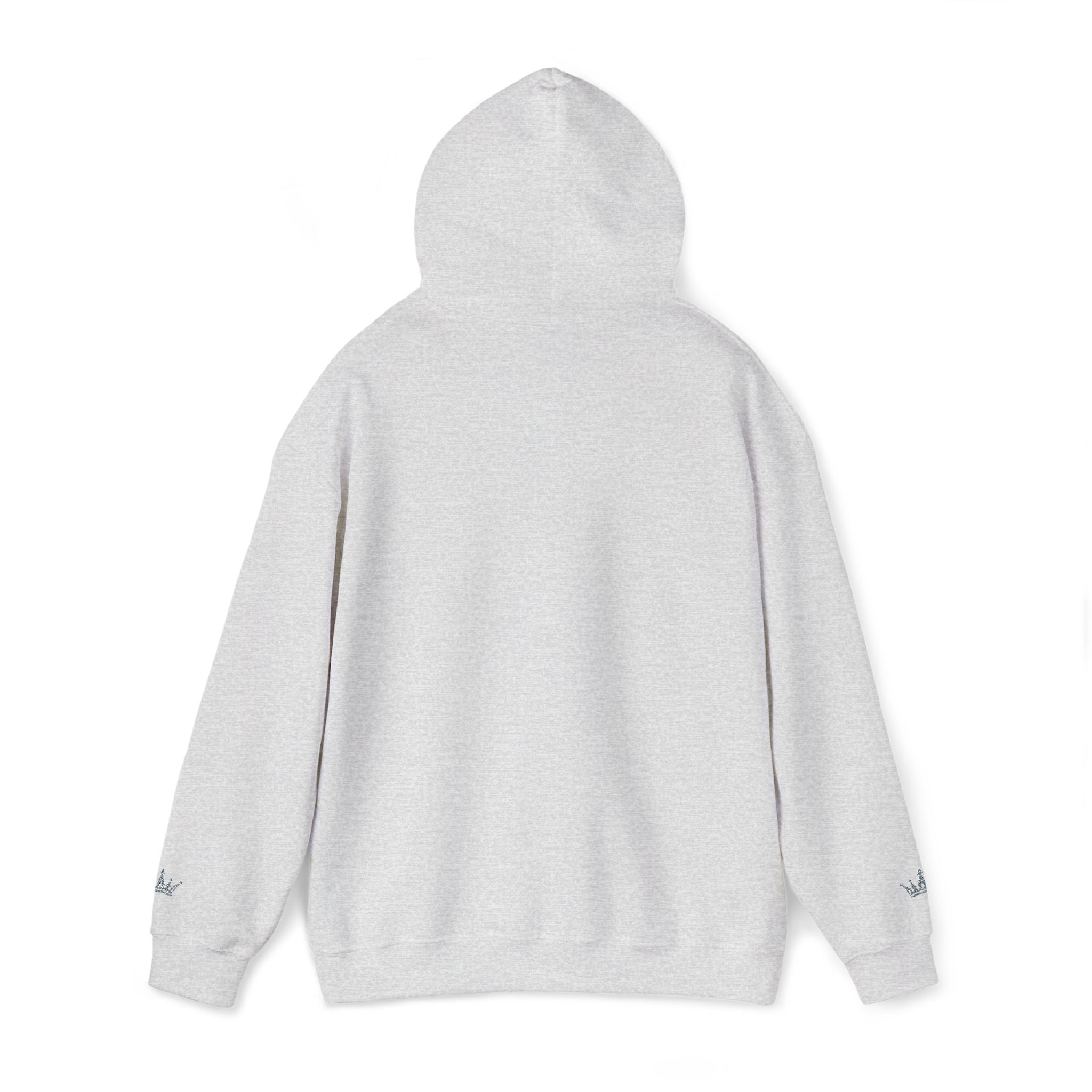 NOIRÉL Script Hoodie – Hellblau gesticktes Logo
