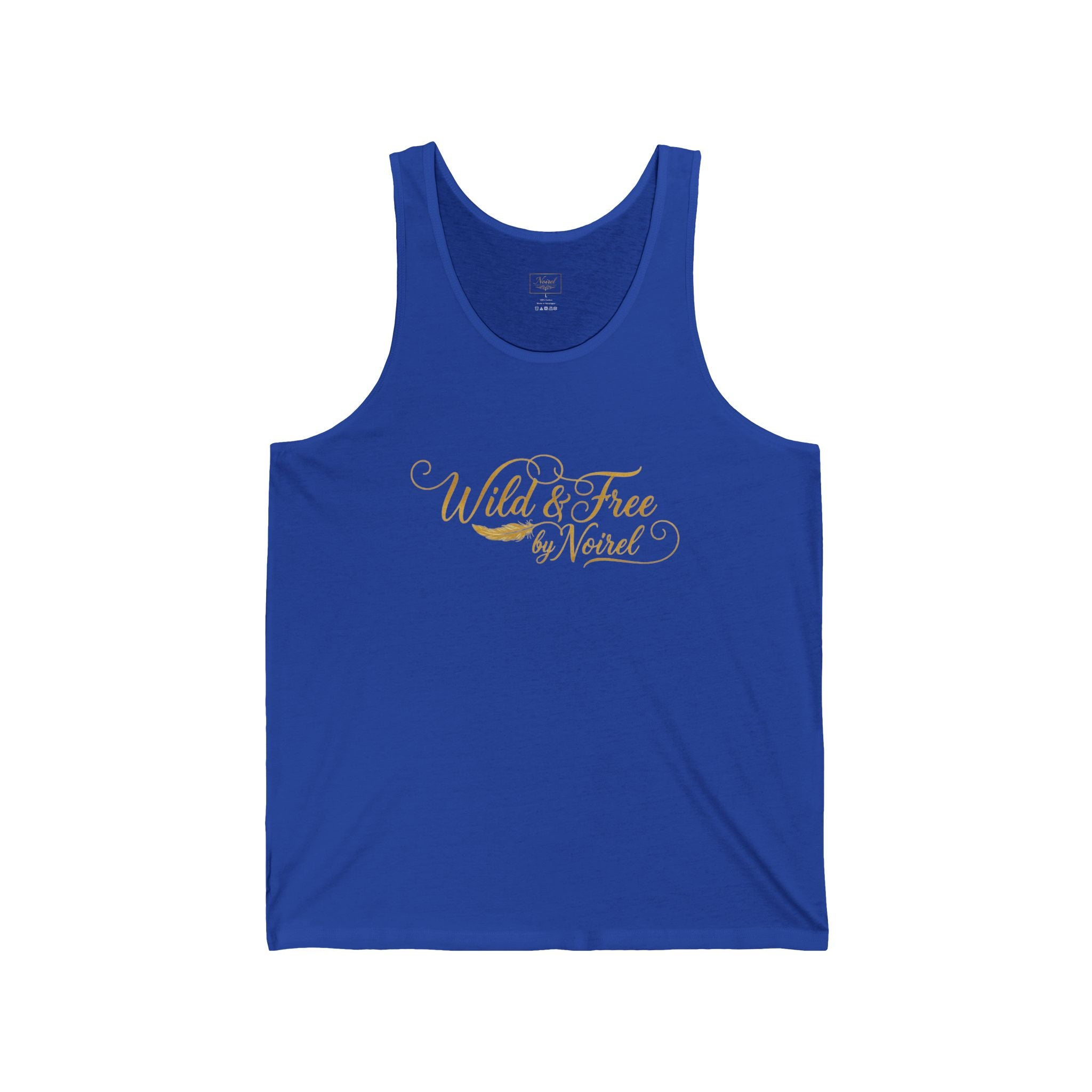 NOIRÉL Tank Top – Wild & Free Gold