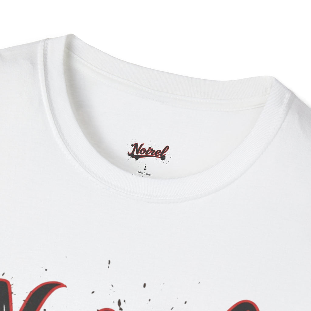 Noirel Script T-Shirt – Retro Brush Logo Tee