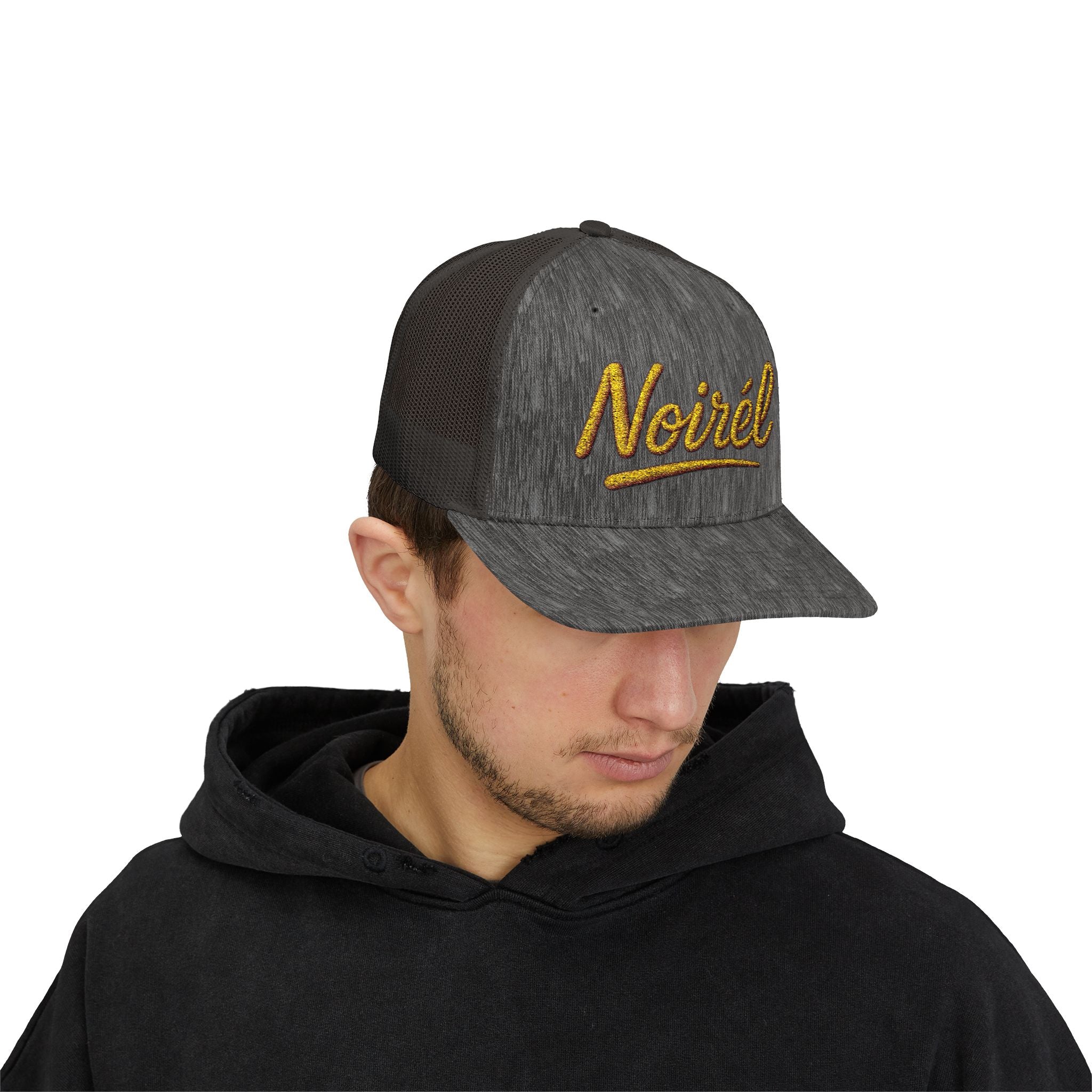 Noirél Glitter Script Snapback 