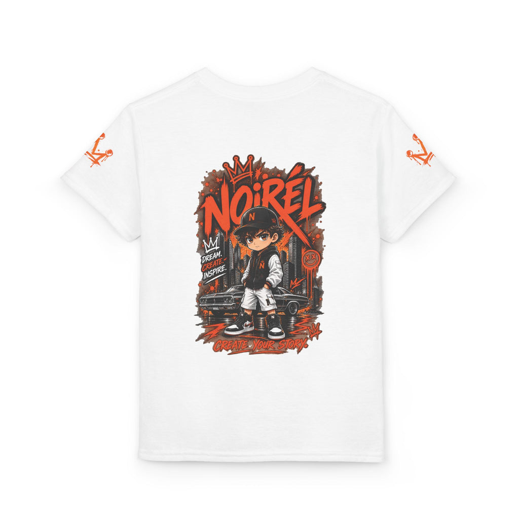 Noirel Kinder T-Shirt – Urban Graffiti Anime Tee