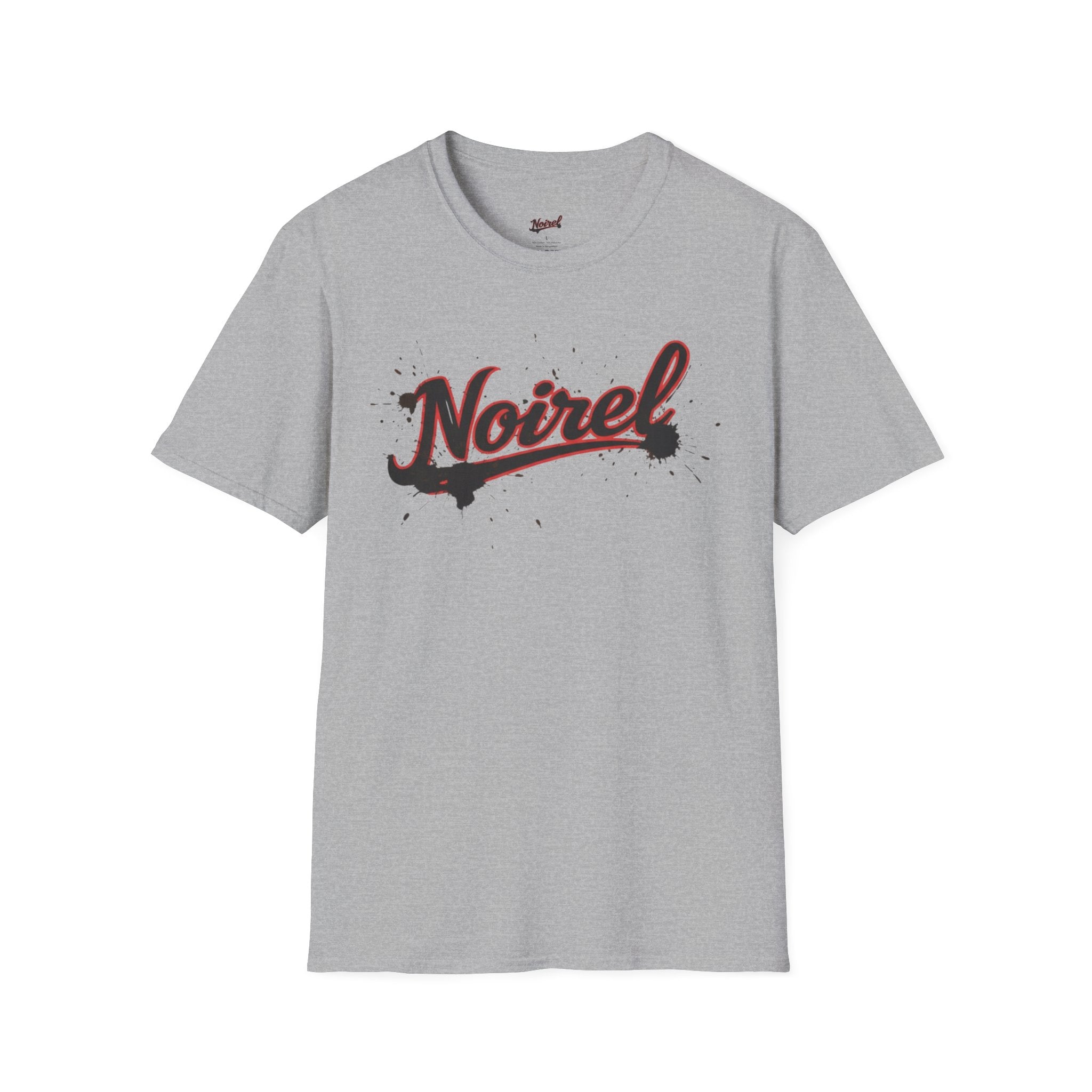 Noirel Script T-Shirt – Retro Brush Logo Tee