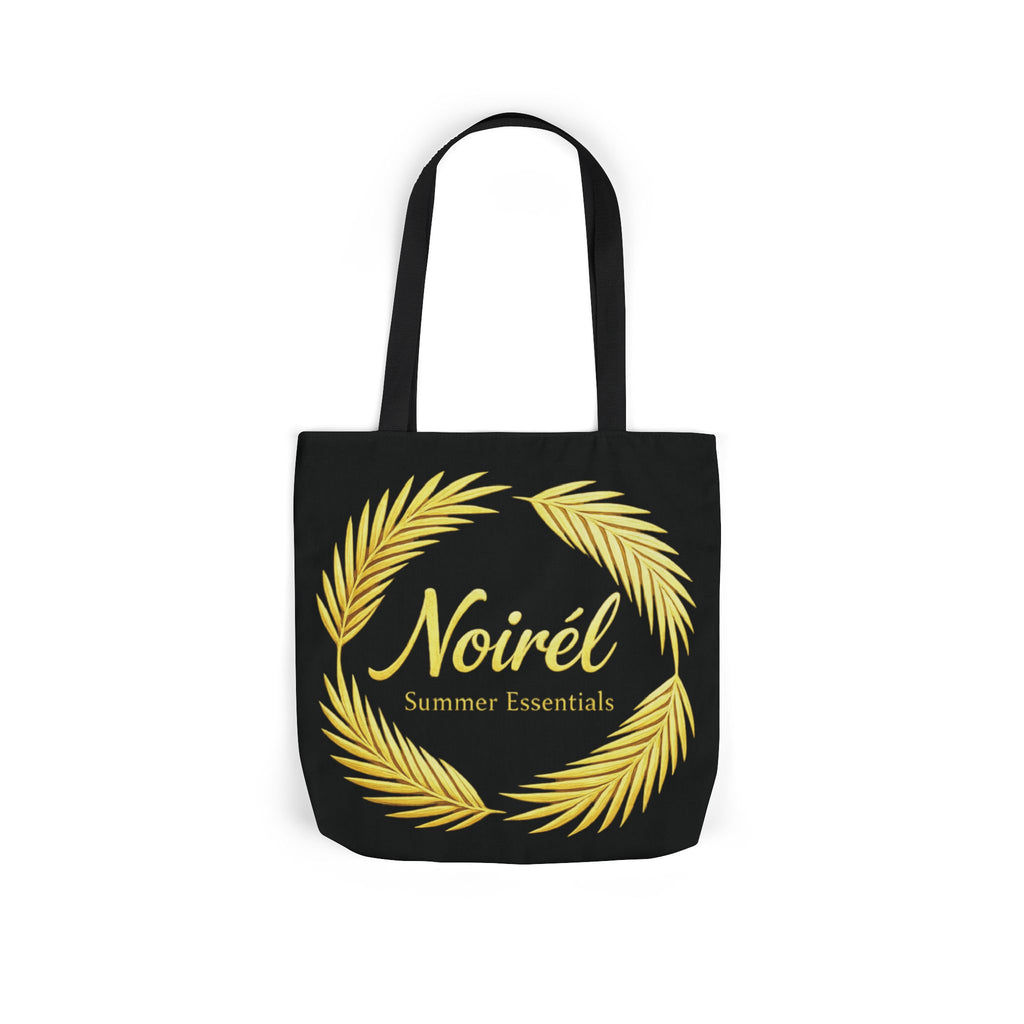 Tote Bag — Noirel 'Summer Essentials' Gold Palm Wreath Canvas Tote